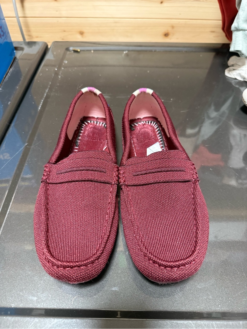 Rothy’s Drivers Burgundy - Women’s size 8